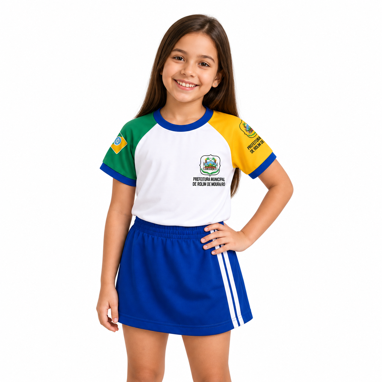 Short Saia em Tactel – Rede Municipal de Rolim de Moura